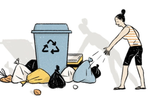 Giáo dục định hướng về phân loại rác tại Nhật