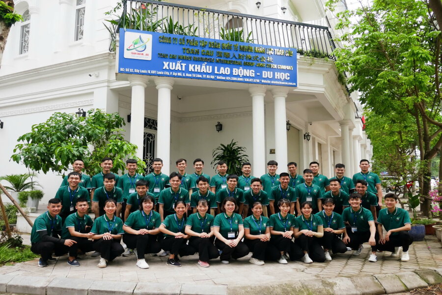 Ảnh tập thể học viên