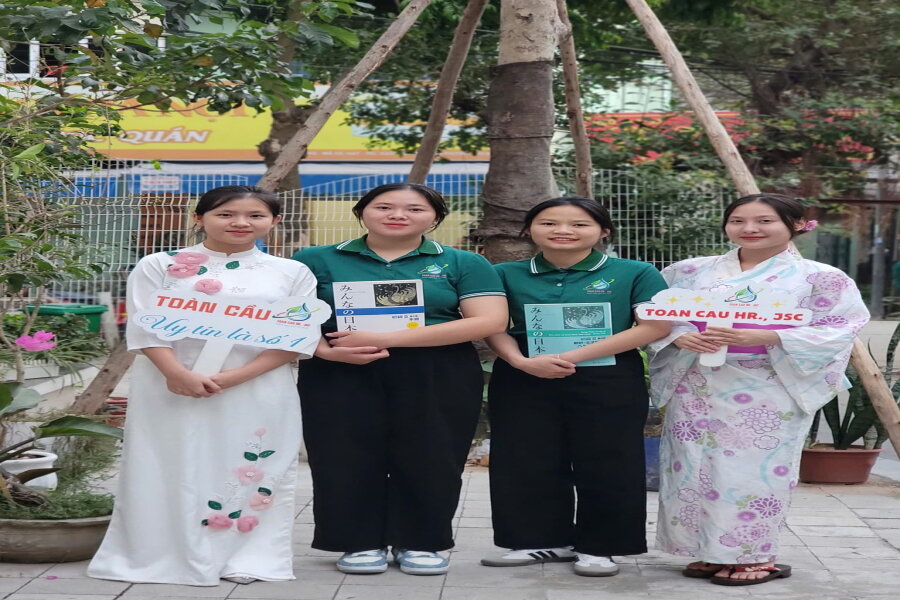 Ảnh học tập văn hóa Nhật