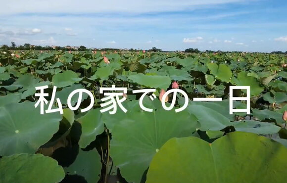 私の家での一日